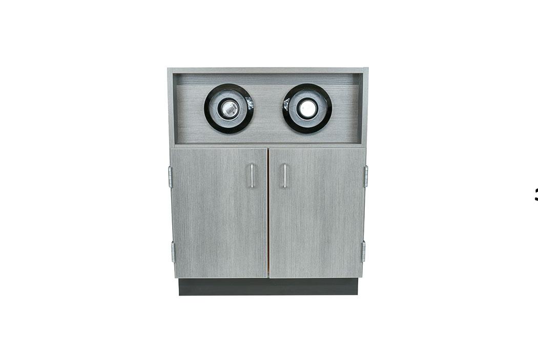 24” 2 Cup Dispenser Cabinet